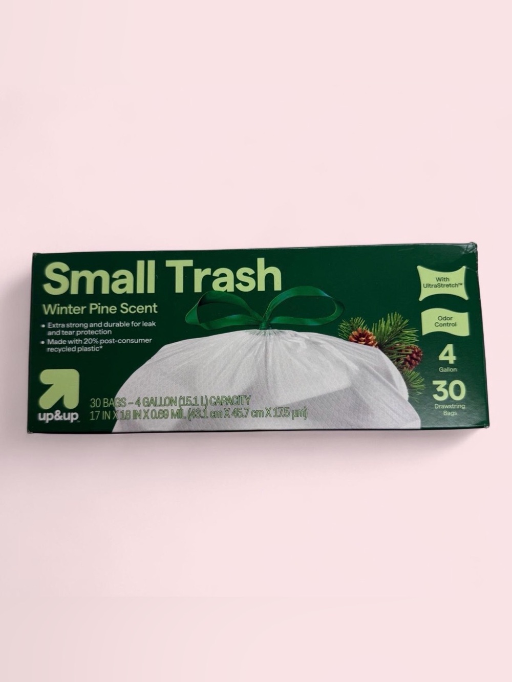 Pine Scent 30 Count Trash Bags